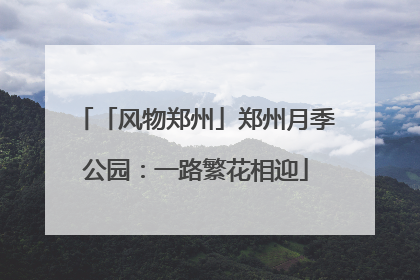 「风物郑州」郑州月季公园：一路繁花相迎