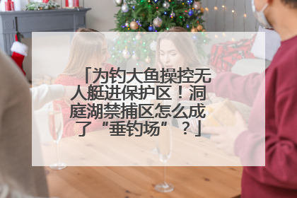 为钓大鱼操控无人艇进保护区！洞庭湖禁捕区怎么成了“垂钓场”？