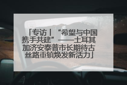 专访丨“希望与中国携手共建”——土耳其加济安泰普市长期待古丝路重镇焕发新活力
