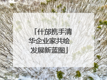 什邡携手清华企业家共绘发展新蓝图