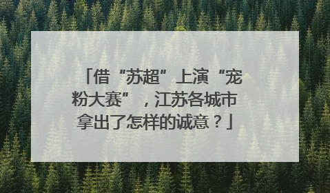 借“苏超”上演“宠粉大赛”，江苏各城市拿出了怎样的诚意？