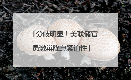 分歧明显！美联储官员激辩降息紧迫性