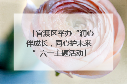 官渡区举办“润心伴成长，同心护未来”六一主题活动