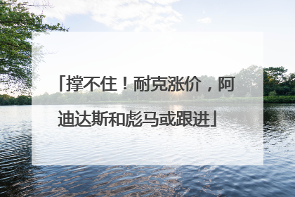 撑不住！耐克涨价，阿迪达斯和彪马或跟进