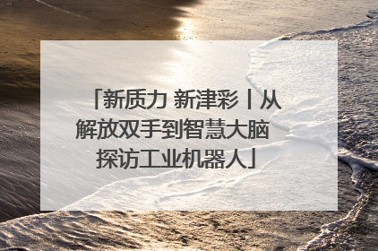 新质力 新津彩丨从解放双手到智慧大脑 探访工业机器人