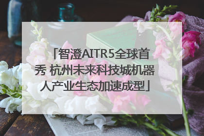 智澄AITR5全球首秀 杭州未来科技城机器人产业生态加速成型