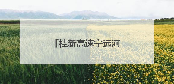 桂新高速宁远河特大桥成功合龙