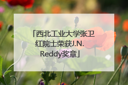 西北工业大学张卫红院士荣获J.N.Reddy奖章