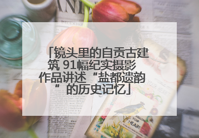 镜头里的自贡古建筑 91幅纪实摄影作品讲述“盐都遗韵”的历史记忆
