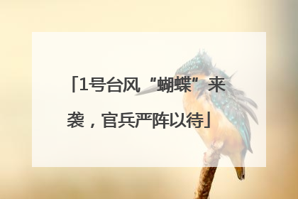1号台风“蝴蝶”来袭，官兵严阵以待