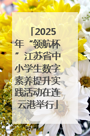 2025年“领航杯”江苏省中小学生数字素养提升实践活动在连云港举行