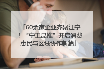 60余家企业齐聚江宁！“宁工品推”开启消费惠民与区域协作新篇