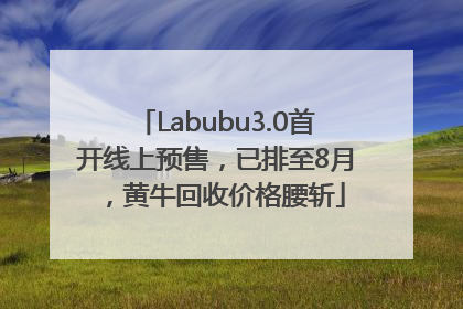 Labubu3.0首开线上预售，已排至8月，黄牛回收价格腰斩